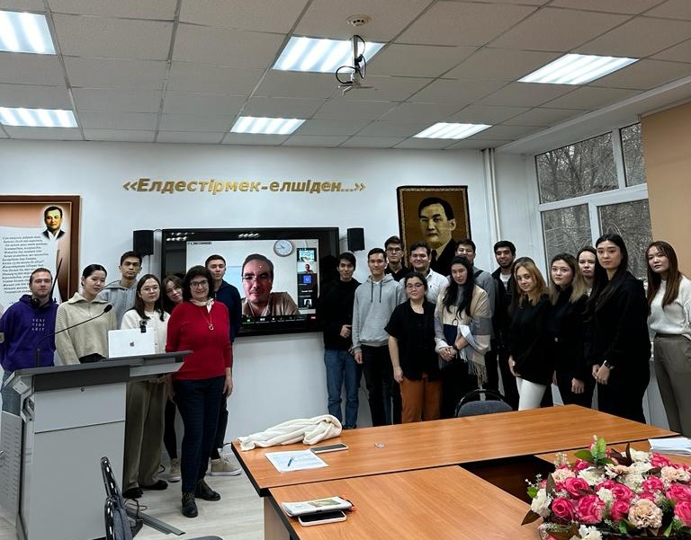 The guest lecture of the Kazakh diplomat Arman Tynybek